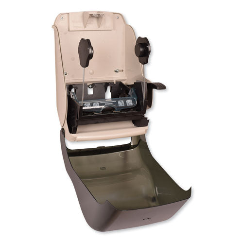 Hand Towel Roll Dispenser, 12.94 X 9.25 X 15.5, Smoke.