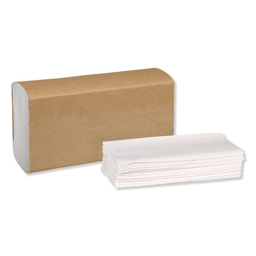 Universal Multifold Hand Towel, 1-ply, 9.13 X 9.5, White, 250/pack,16 Packs/carton.