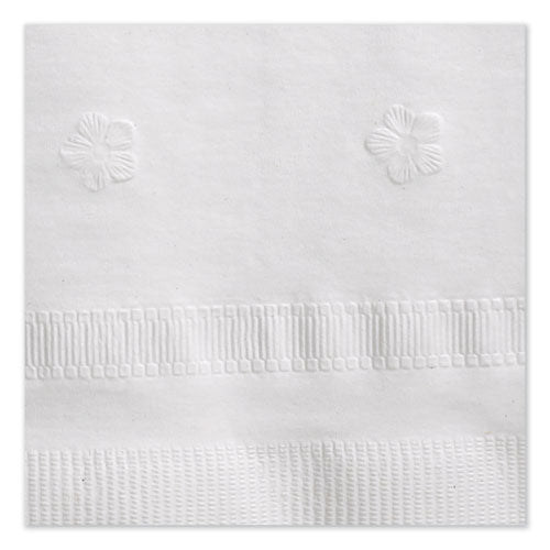 Advanced Dinner Napkins, 2 Ply, 15" X 16.25", 1/8 Fold, White, 375/packs, 8 Packs/carton.