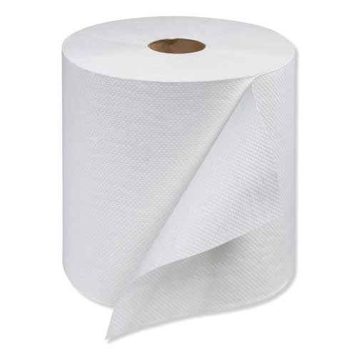 Universal Hand Towel Roll, 1-ply, 7.88" X 800 Ft, White, 6 Rolls/carton.