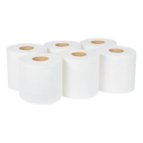 Centerfeed Hand Towel, 2-ply, 7.6 X 11.75, White, 530/roll, 6 Roll/carton.