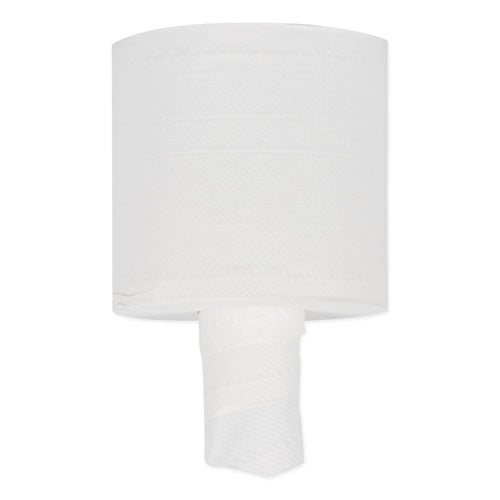 Centerfeed Hand Towel, 2-ply, 7.6 X 11.75, White, 530/roll, 6 Roll/carton.