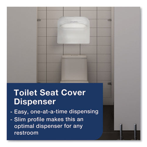 Toilet Seat Cover, Half-fold, 14.5 X 17, White, 250/pack, 20 Packs/carton.