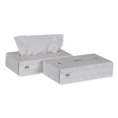 Advanced Facial Tissue, 2-ply, White, Flat Box, 100 Sheets/box, 30 Boxes/carton.