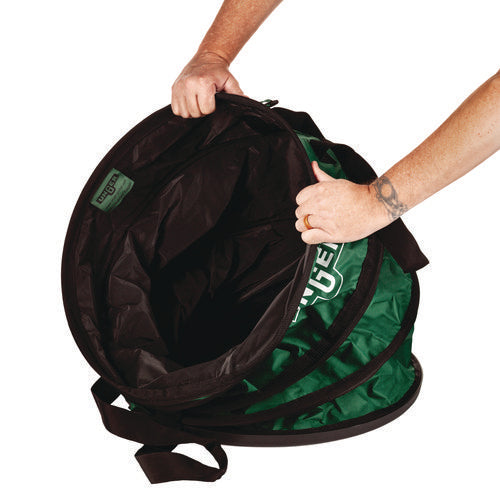 Nifty Nabber Bagger, 40 Gal, Nylon, Green.