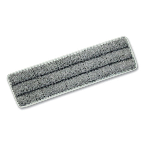 Omniclean Microfiber Pads, 16", Gray, 5/pack.