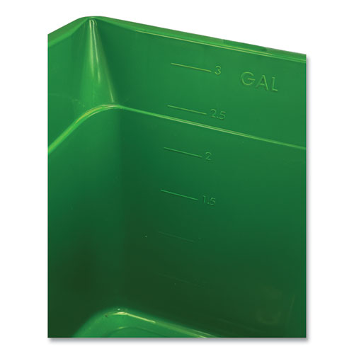 Pro Bucket 3-gallon, Green.