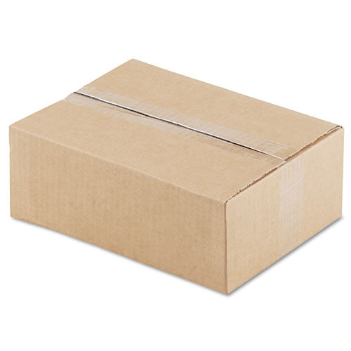 Fixed-depth Corrugated Shipping Boxes, Regular Slotted Container (rsc), 9" X 12" X 4", Brown Kraft,25/bundle