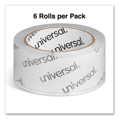 Moving And Storage Packing Tape, 3" Core, 1.88" X 54.6 Yd, Clear, 6/pack.