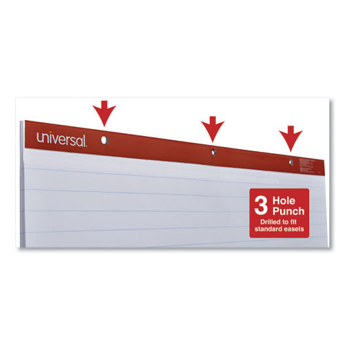 Easel Pads/flip Charts, Presentation Format (1" Rule), 27 X 34, White, 50 Sheets, 2/carton.