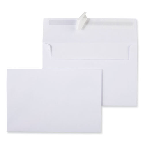 Peel Seal Strip Business Envelope, #a9, Square Flap,Self-adhesive Closure, 5.74 X 8.75, White, 100/box