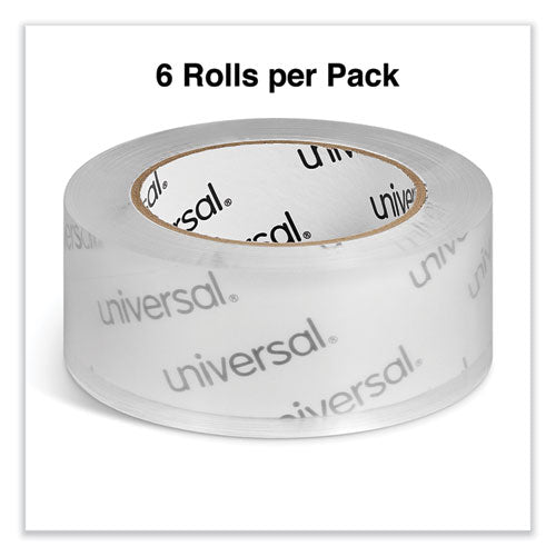 Deluxe General-purpose Acrylic Box Sealing Tape, 2 Mil, 3" Core, 1.88" X 109 Yds, Clear, 6/pack