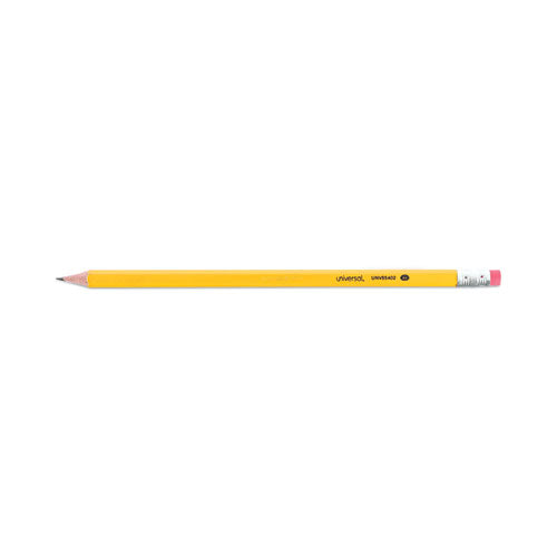 #2 Pre-sharpened Woodcase Pencil, Hb (#2), Black Lead, Yellow Barrel, 72/pack.