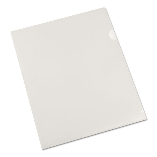 Project Folders, Letter Size, Clear, 25/pack.