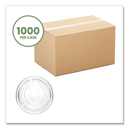 96 Series Cold Cup Lids, Compostable, Fits 96-series Cups,1,000/carton.