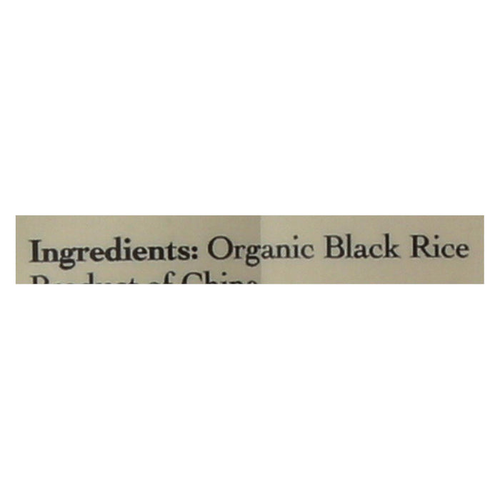 Lotus Foods Heirloom Forbidden Rice - Case Of 6 - 15 Oz