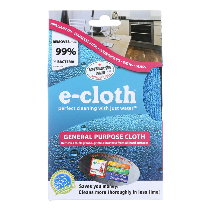 E-cloth General Purpose Cloth 12.5" X 12.5" Inches - 1 Cloth.