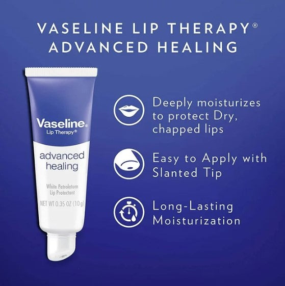 Vaseline Lip Therapy Advanced Formula 0.35 (pack of 6)