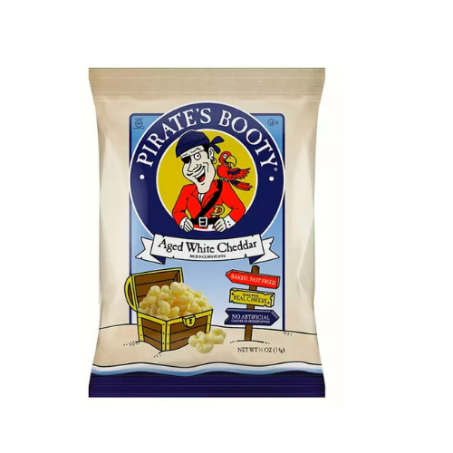 Pirate's Booty Aged White Cheddar Cheese Puffs, Gluten Free, Healthy Kids Snacks