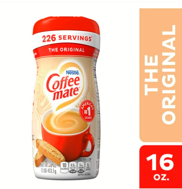 Nestle Coffee mate Original Powdered Coffee Creamer, 16 oz