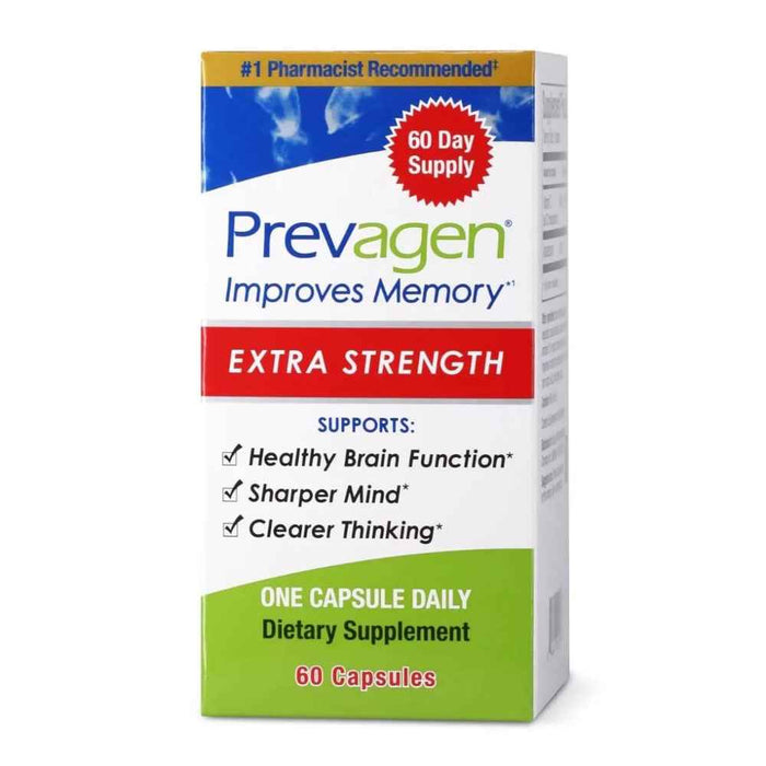 Prevagen Improves Memory - Extra Strength 20mg, 60 Capsules 1 Pack