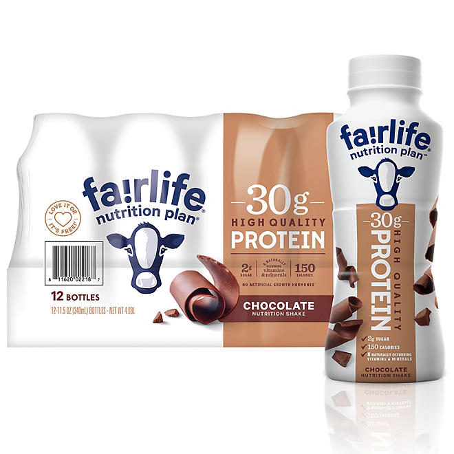 Fairlife Nutrition Plan High Protein Chocolate Shake  (pack of 12)