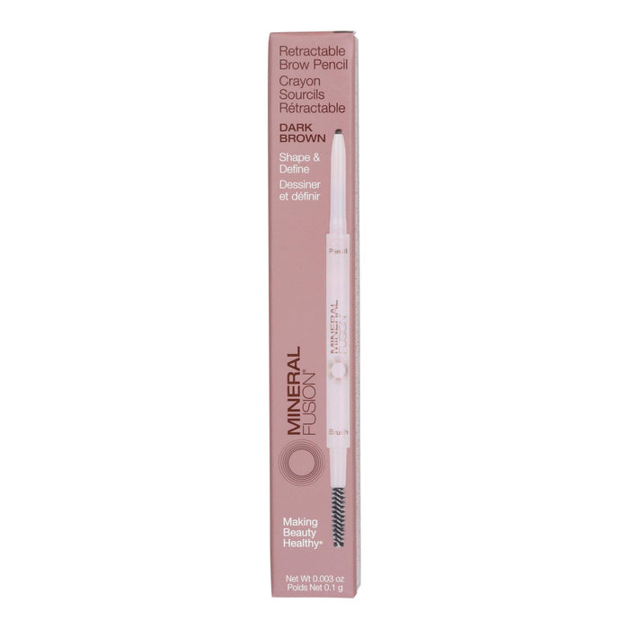 Mineral Fusion - Brow Pencil Dark Brown - 1 Each-003 Oz