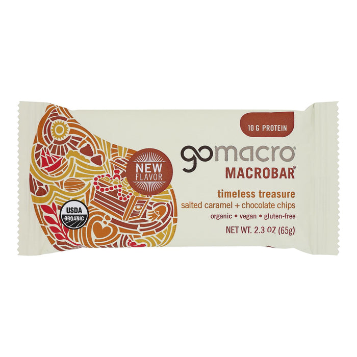 Gomacro - Bar Saltd Caramel Cchip - Case Of 12-2.3 Oz.