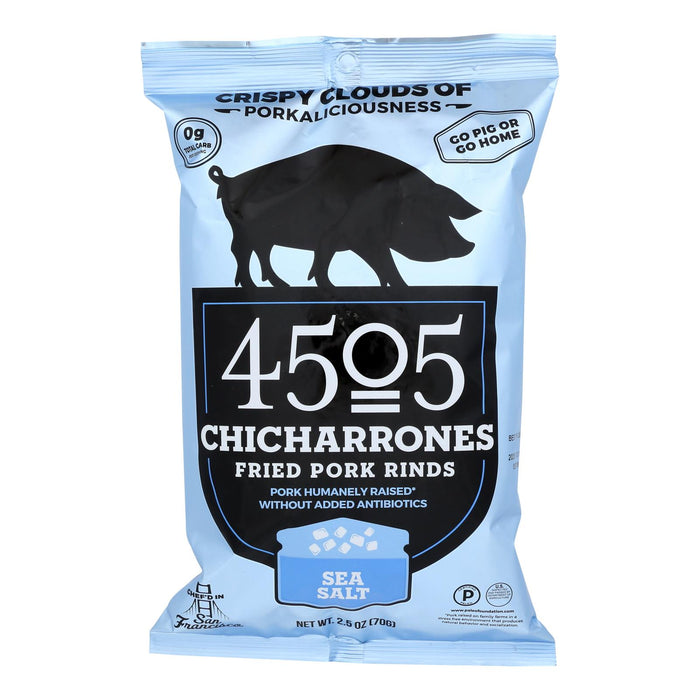 4505 - Chicharrones Sea Salt - Case Of 12-2.5 Oz.