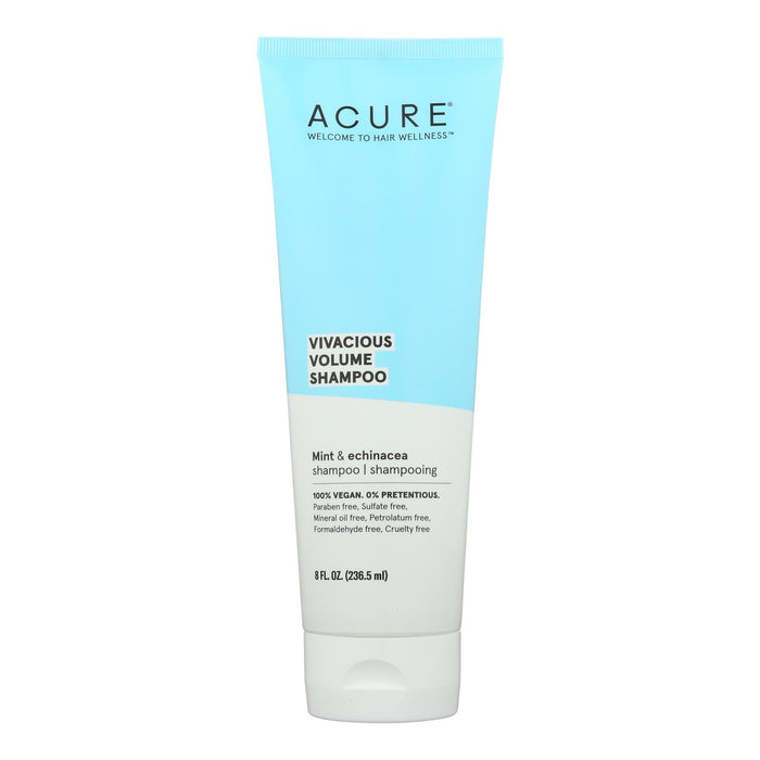 Acure - Shampoo Pprmnt Volume - 1 Each-8 Fz.