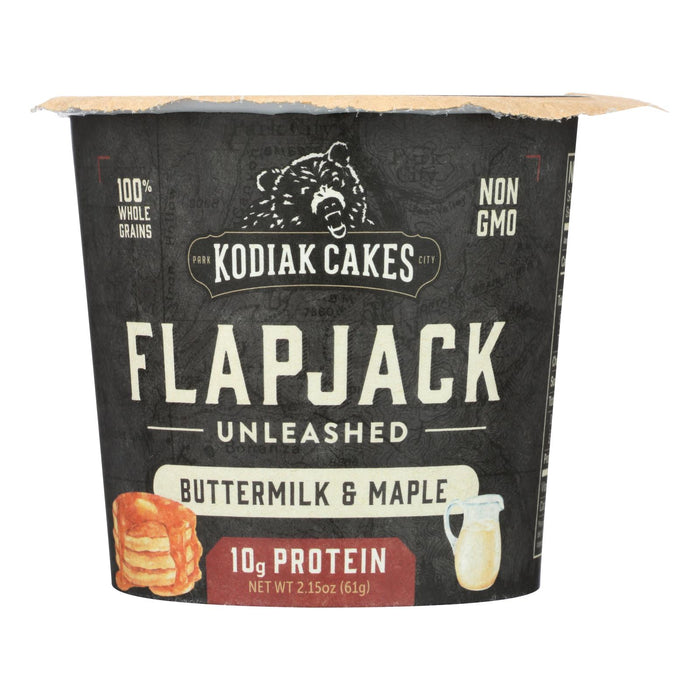 Kodiak Cakes -Flapjack On The Go - Buttermilk Maple - Case Of 12 - 2.15 Oz