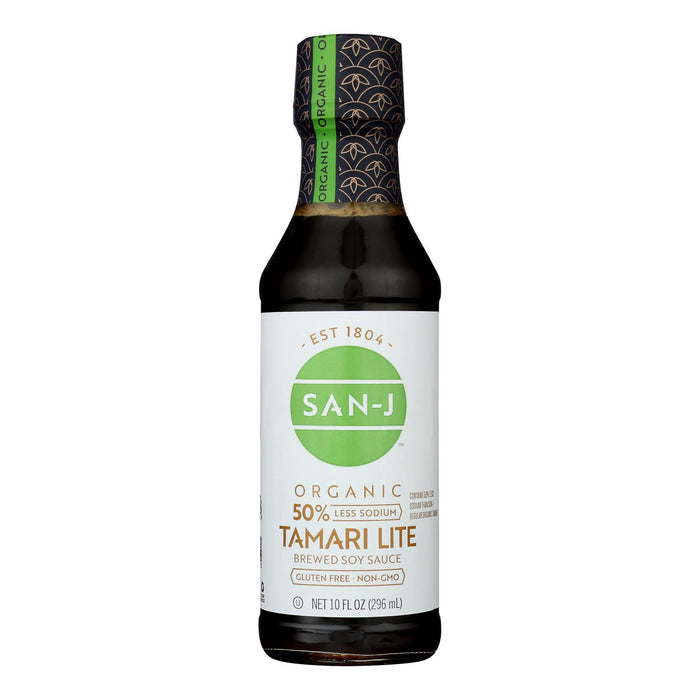 San-j - Tamari Soy Sauce Lte Ls - Case Of 6-10 Fz.