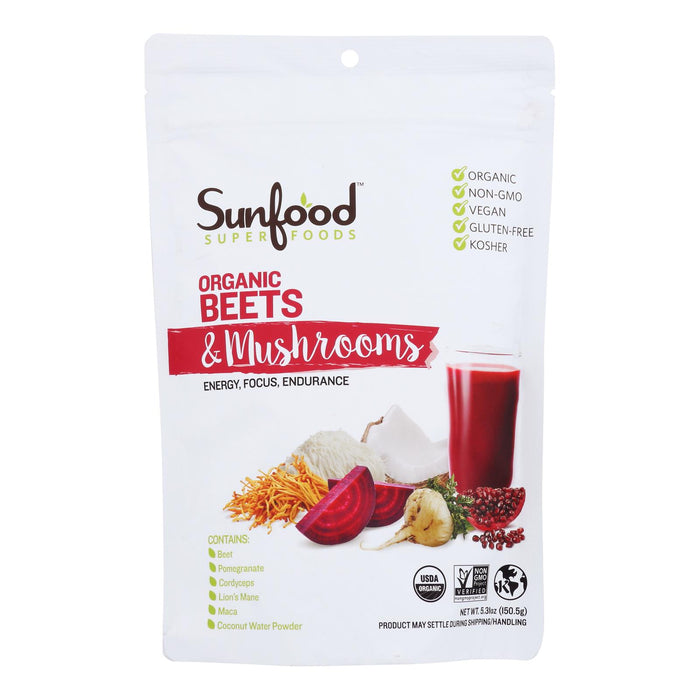 Sunfood - Beet Powder Mushroom - 1 Each-5.31 Oz.