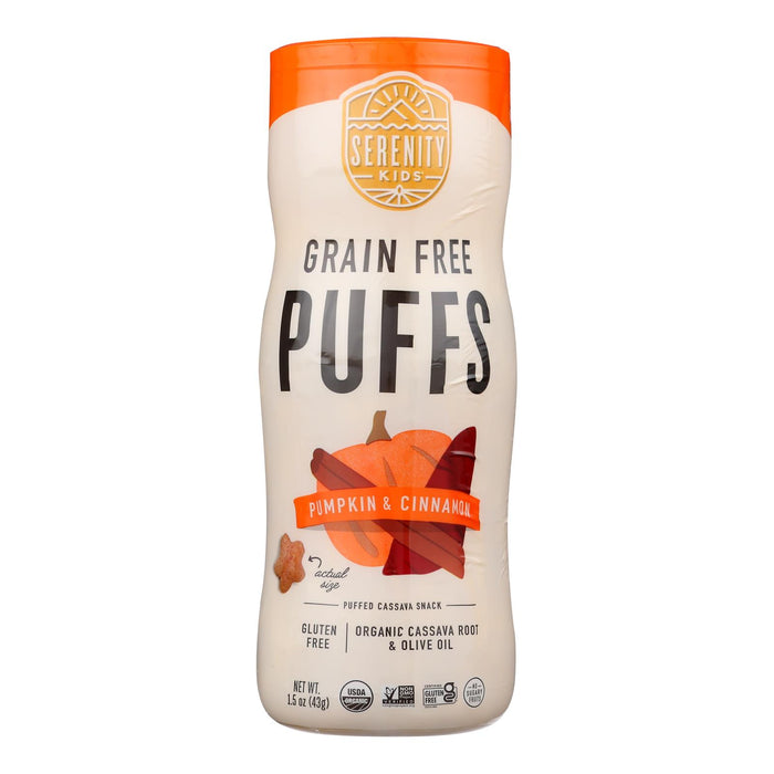 Serenity Kids - Puffs Pumpkin Cinnamon - Case Of 6-1.5  Oz