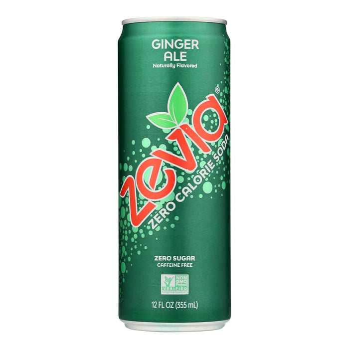 Zevia - Soda Ginger Ale - Case Of 12-12 Fz.