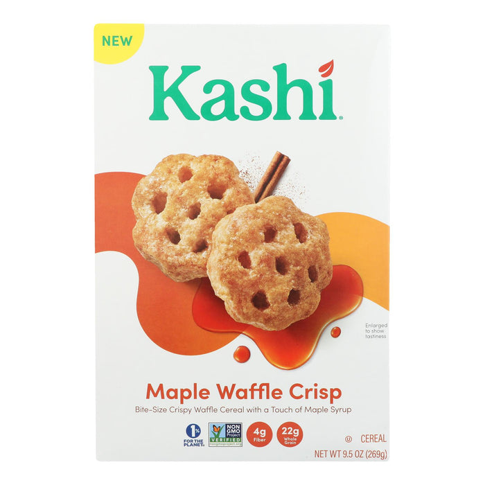 Kashi - Cereal Maple Waffle Crisp - Case Of 8-9.5 Oz.