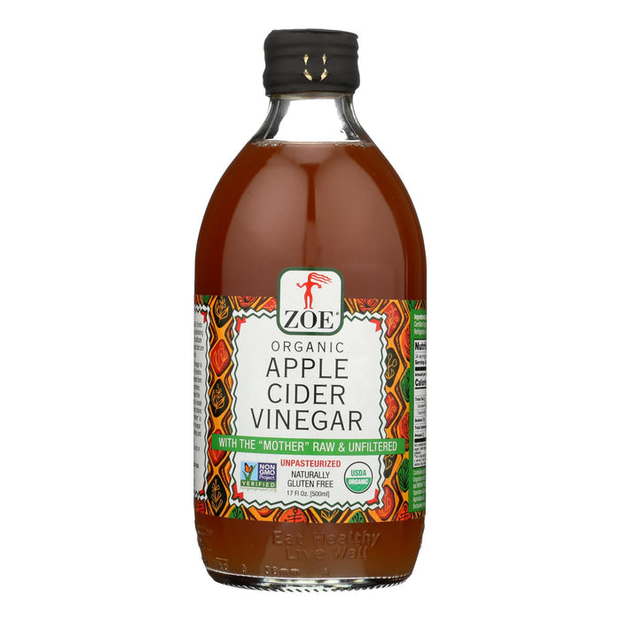 Zoe - Apple Cider Vinegar - Case Of 6 - 17 Fl Oz