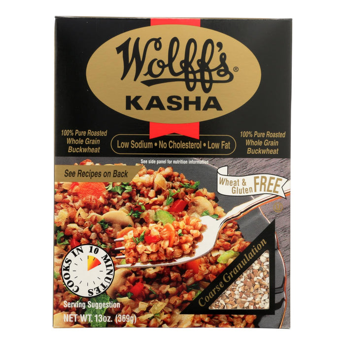 Wolff's Kasha Coarse Granulation - Case Of 6 - 13 Oz