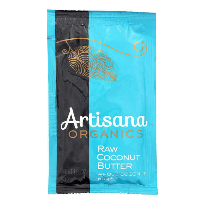 Artisana Organic Raw Coconut Butter - Squeeze Packs - 1.06 Oz - Case Of 10.