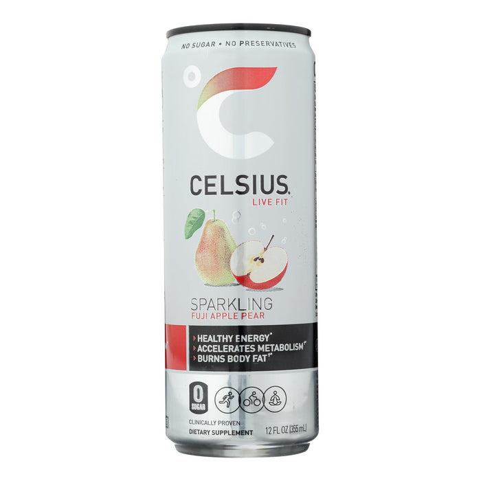 Celsius Inc. - Drink Sparkling Apple Pear - Case Of 12 - 12  Fz