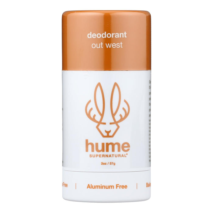 Hume Supernatural - Deodorant Out West Stick - 1 Each- 2 Oz