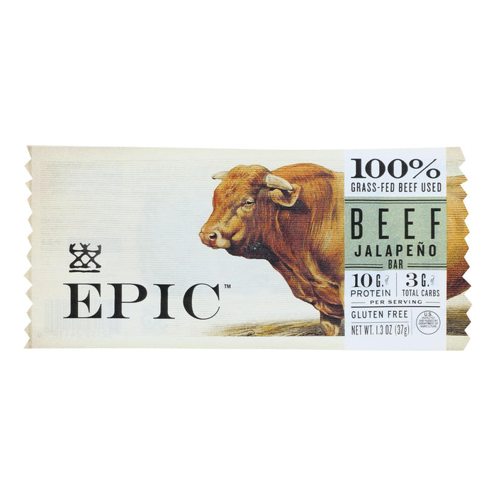 Epic - Bar Beef Jalapeno - Case Of 12-1.3  Oz