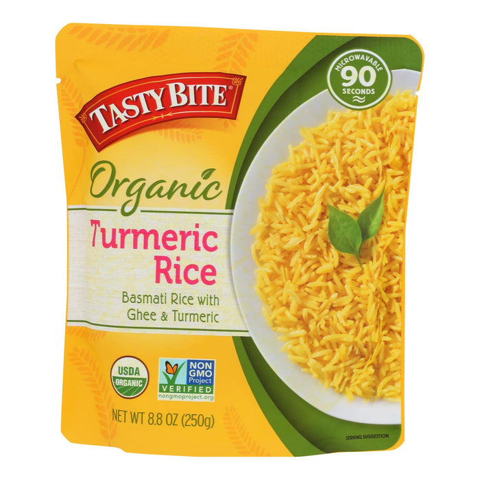 Tasty Bite - Rice Turmeric - Case Of 6- 8.8 Oz