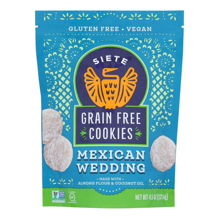 Siete - Cookie Mexican Wedding - Case Of 10-4.5  Oz