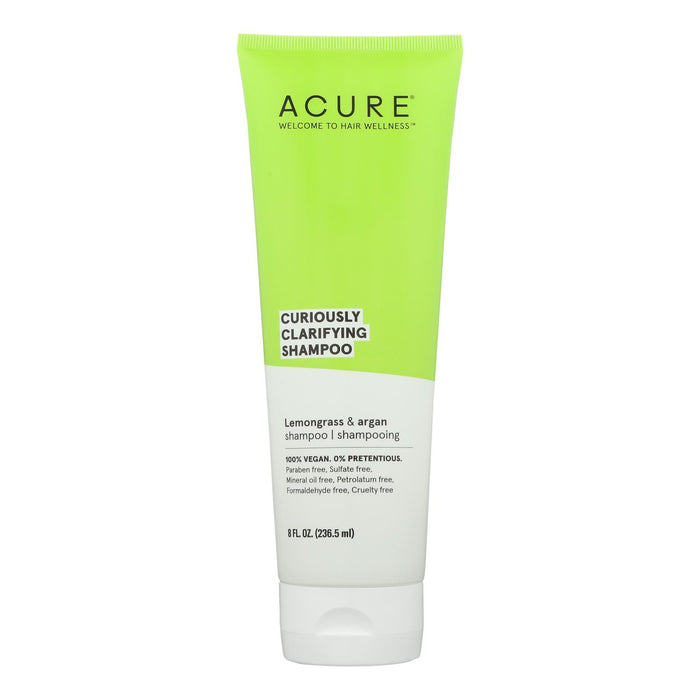 Acure - Shampoo Lmngrass Clarify - 1 Each- 8 Fz