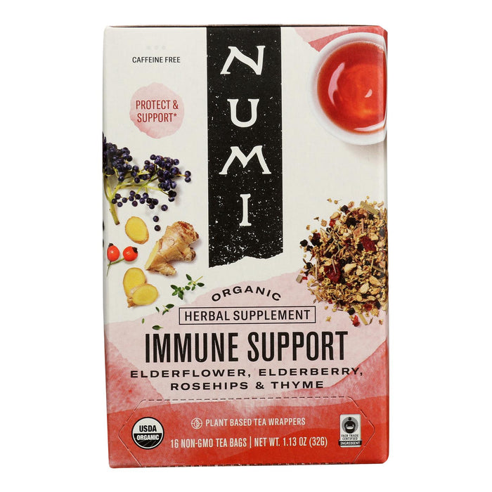 Numi Tea - Hrbl Tea Immune Sprt - Case Of 6-16 Bag.