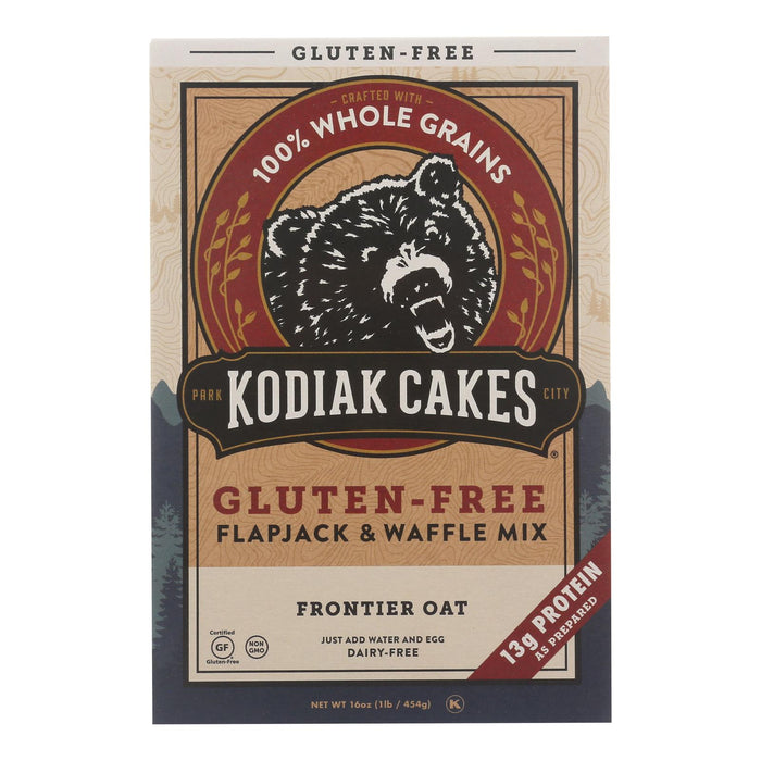 Kodiak Cakes - Flpjck Waff Gluten Free Oat Frntr - Case Of 6 - 16 Oz.