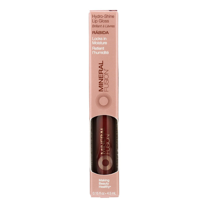 Mineral Fusion - Hydro Shne Lip Gls Rabida - 1 Each-15 Fz