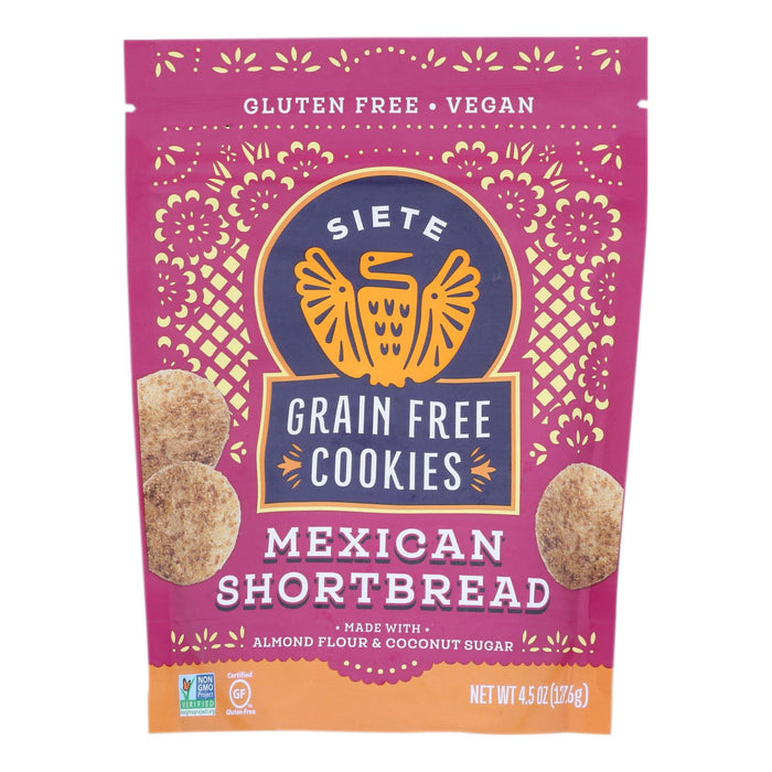 Siete - Cookie Mexican Shortbread - Case Of 10- 4.5 Oz