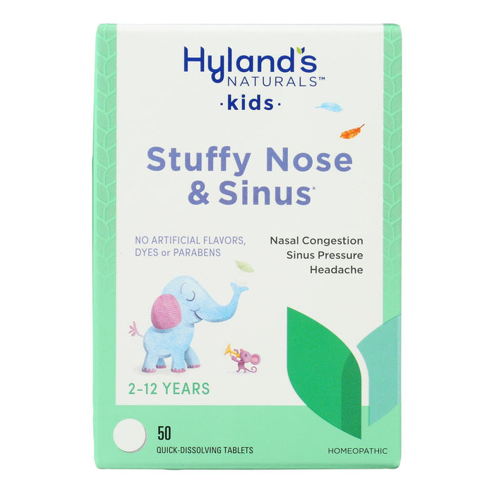 Hyland's - Sinus & Stuffy Nose - 1 Each- 50 Ct